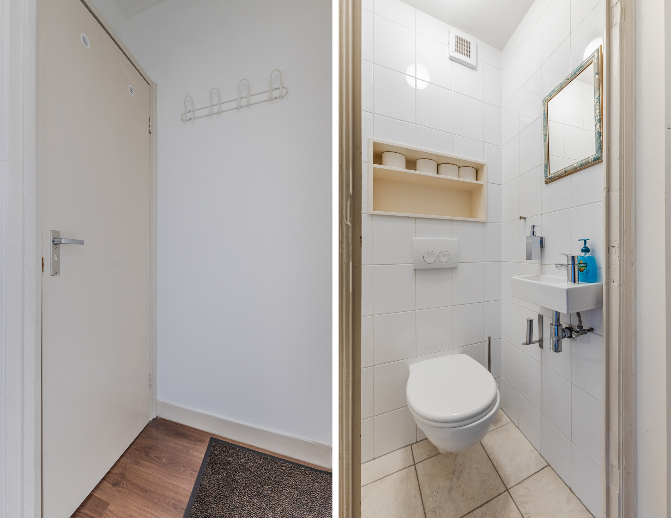 Toilet Combined Angles Albert Cuyp III A studio Amsterdam