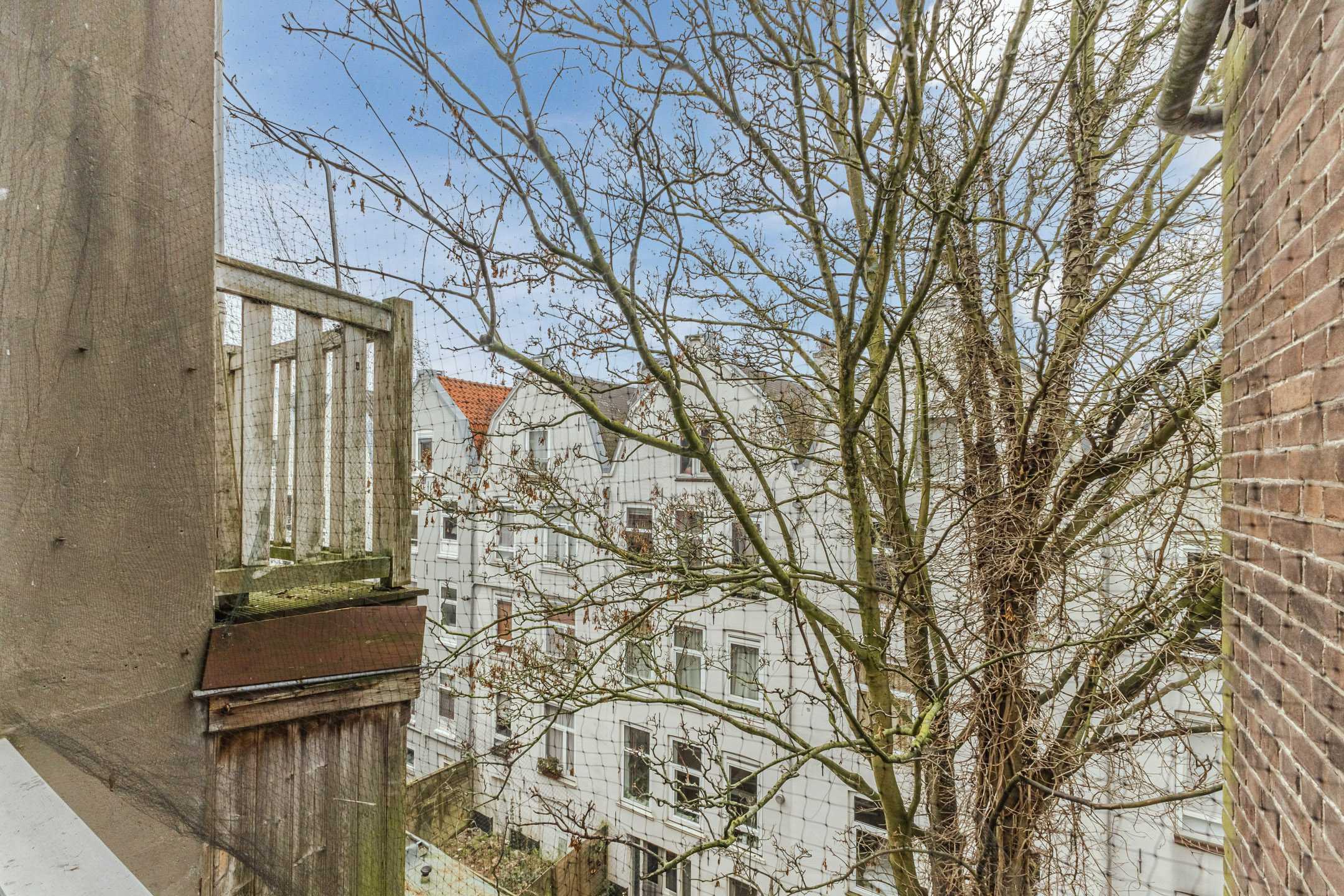 Balcony View Albert Cuyp III A studio Amsterdam