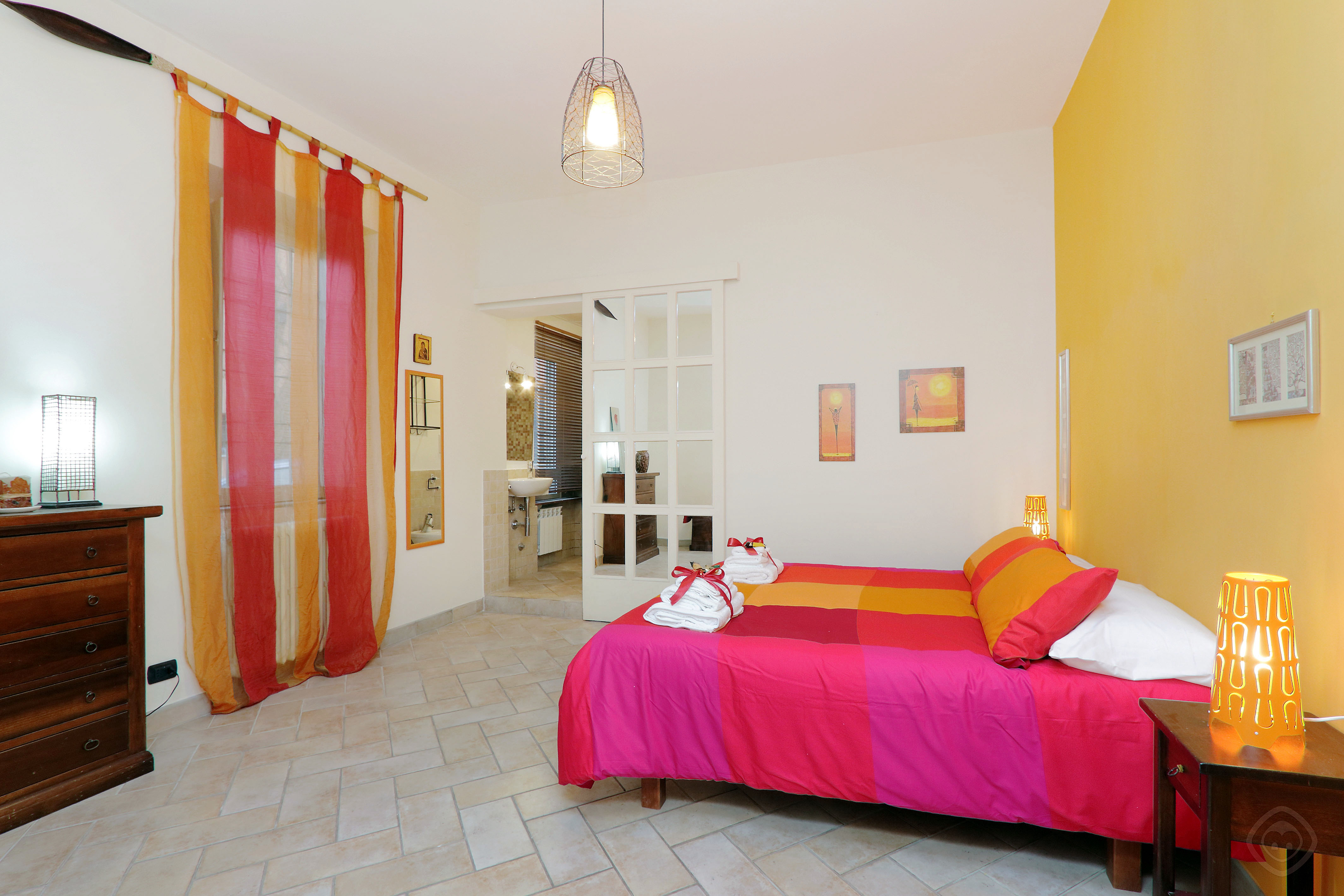 Bedroom 1 Appia Park apartment Rome