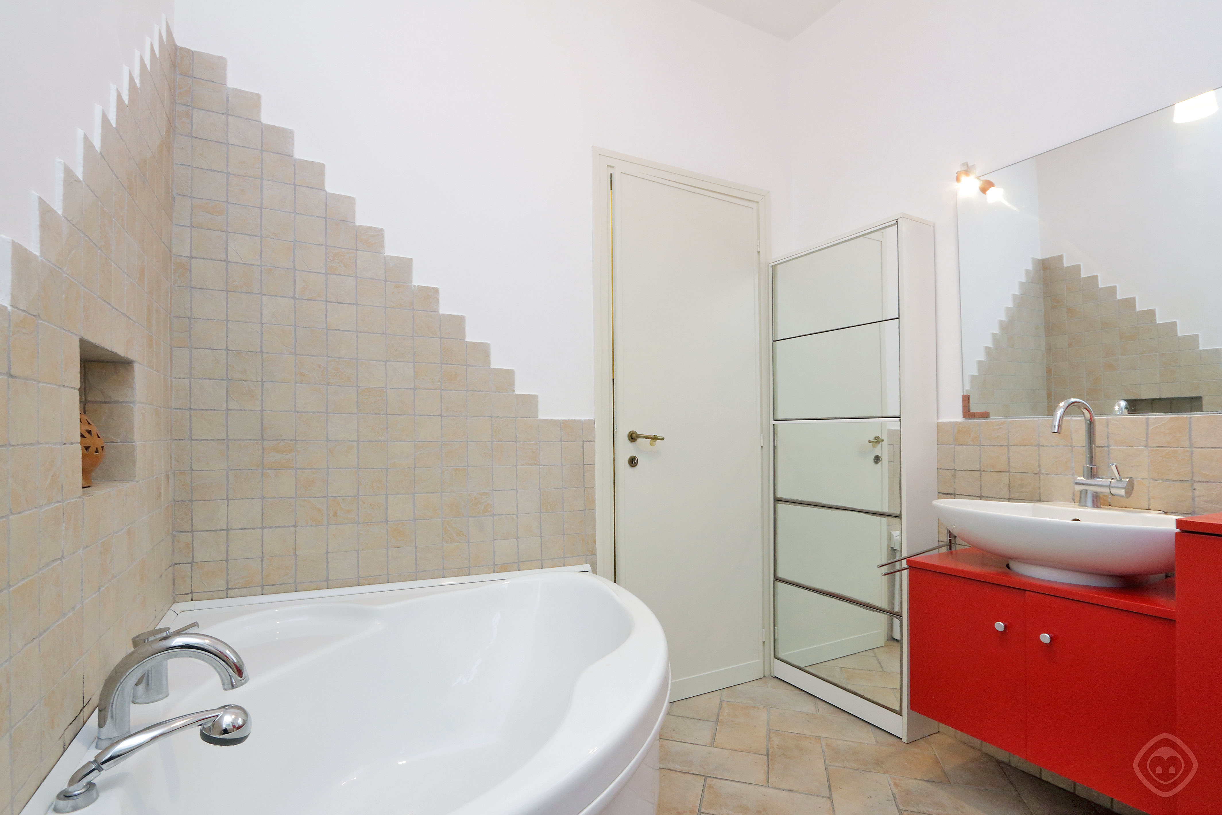 Bathroom 2 Appia Park apartment Rome