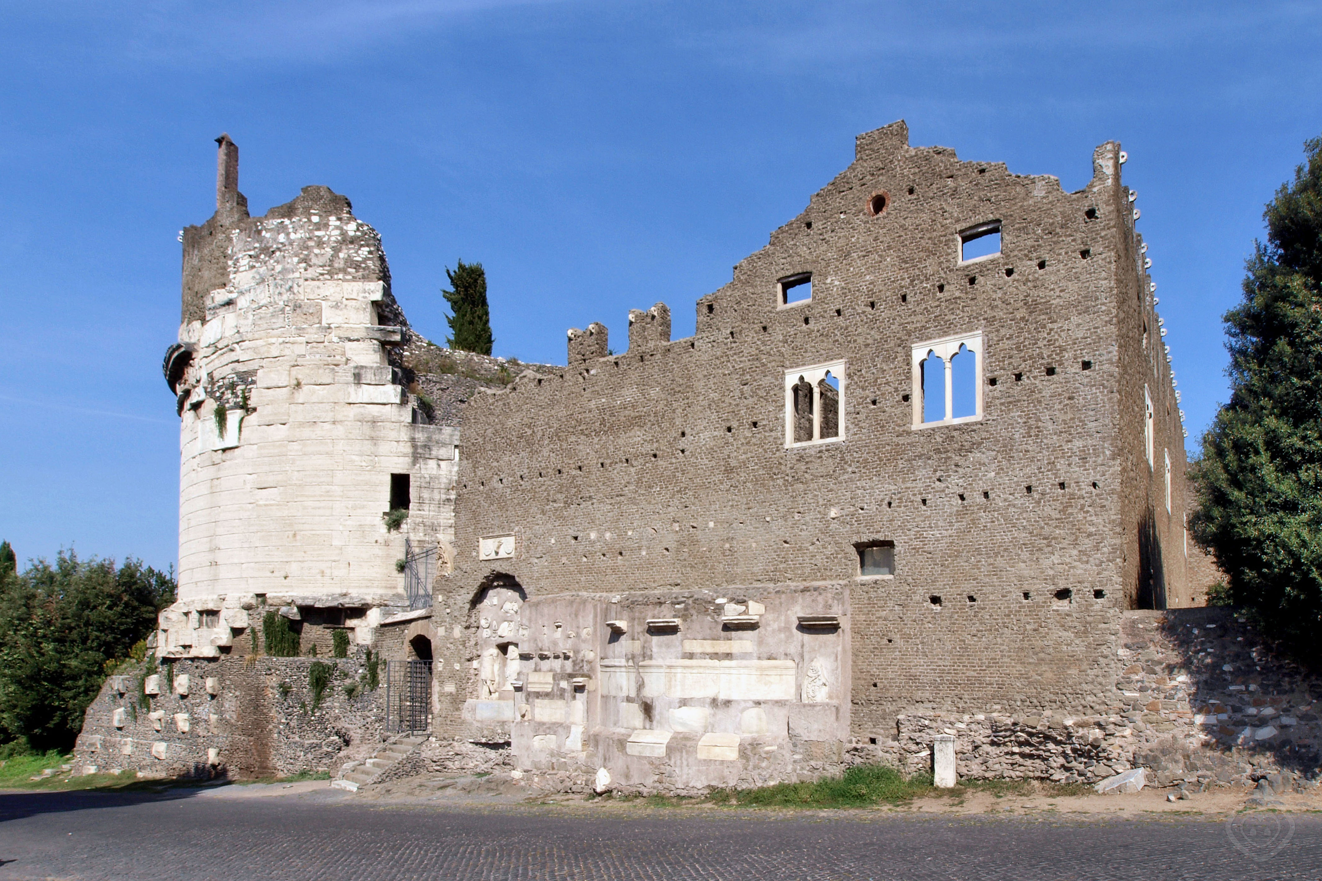 Landmark other angle Appia Park apartment Rome